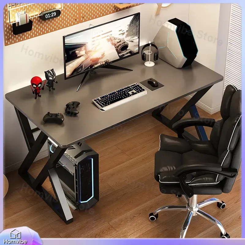 モダンミニマリストコンピューターデスク、ホームオフィス、ゲー - Desk Setup L Shaped のレビューと価格