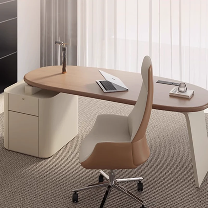寝室用ノートパソコンテーブル ファイルキャビネット 引き出し - Desk Setup L Shaped のレビューと価格